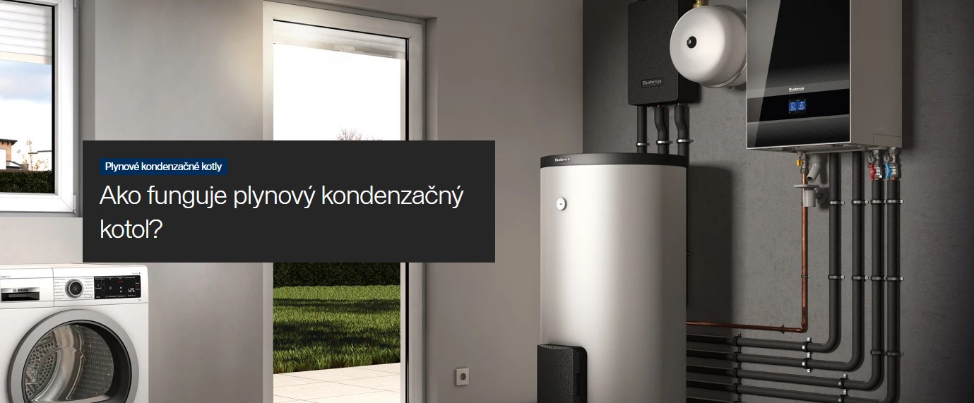 Ako pracuje kondenzačný kotol