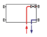 KORADO Spodné pripojenie