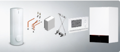Zostava VIESSMANN Vitodens 200-W 1,9 – 32kW B2HF 3,5" čiernobiely + Vitocell 100-W (120l) CUGB