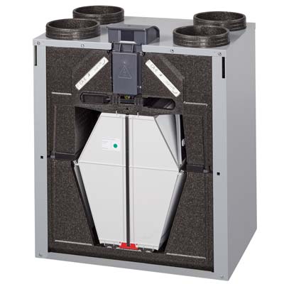 ZEHNDER COMFOAIR Q600 ST vetracia jednotka 600m3/h s rekuperáciou, entalpický výmenník