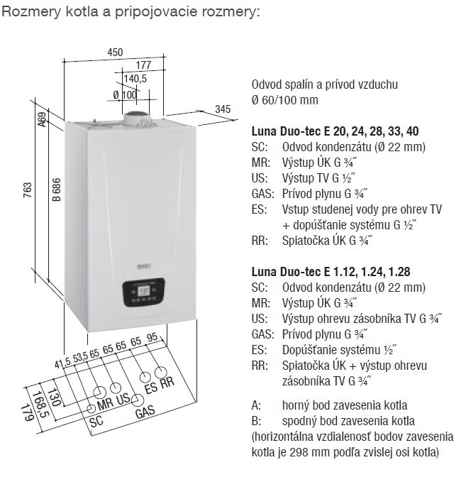 Baxi LUNA DUO-TEC E 28