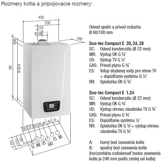 Baxi DUO-TEC COMPACT E 1.24