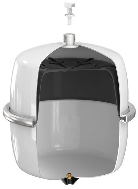 Expanzná nádoba 25/10 Flamco Airfix biela
