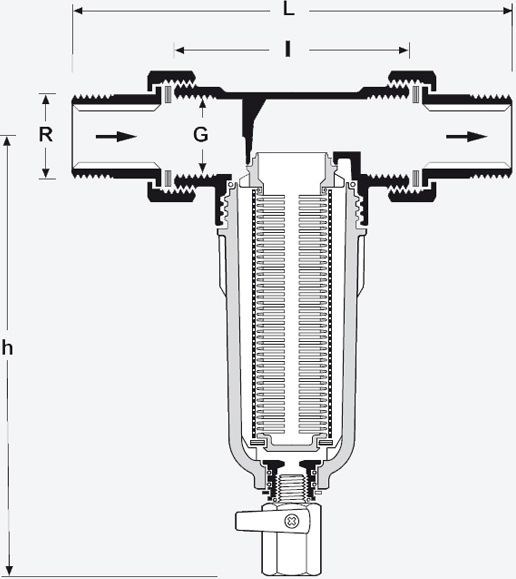 RESIDEO Filter FF06 100mikr 1/2"
