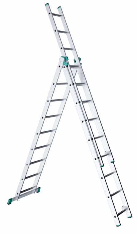 Rebrík trojdielny univerzálny EUROSTYL 3x12 3,4m 7612