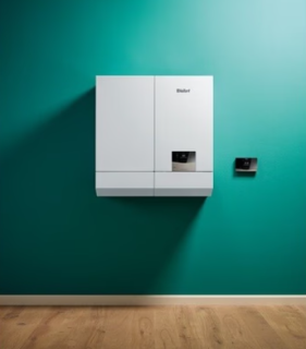 Vaillant VU 20CS/1-7 ecoTEC exclusive + VIH Q 75 vedľa kotla