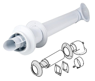 Protherm S1KP Zostava vodorovná 60/100 mm – 0,8 m