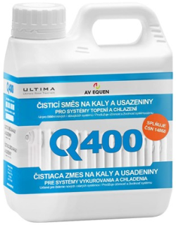 AV EQUEN Q400 prípravok na čistenie kalov a usadenín 1l