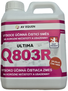 AV EQUEN Q803/01 čistiaca zmes na hrdzu a vodný kameň 1l