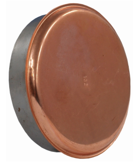 Viečko dymové 120 mm Cu