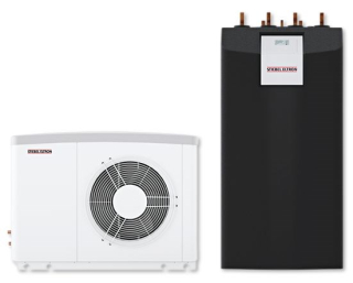 STEBEL ELTRON HPA-0 8 SK PLUS COMPACT SET 1.1 tepelné čerpadlo 8,5 kW, vzduch-voda, vonkajšia + vnútorná jednotka so zásobníkom