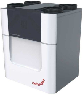 ZEHNDER COMFOAIR Q600 ST vetracia jednotka 600m3/h s rekuperáciou, montáž na stenu