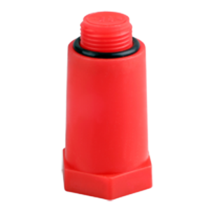 PPR Zátka 1/2" dlhá červená