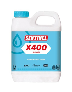 SENTINEL X400 prípravok na čistenie systémov ústredného kúrenia 1l, číra