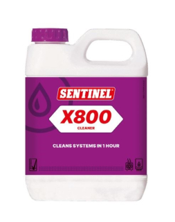 SENTINEL X800 pripraviek na rýchle čistenie ústredného kúrenia 1l, číra