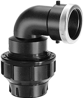 PE Koleno na závit 25x1" vnútorný závit