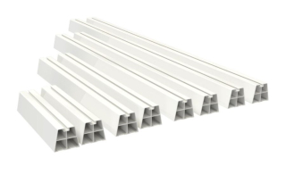 Antivibračný montblok 400 mm, 130 kg, podlahový, PVC, SUELO MINI