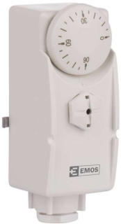 EMOS T80 príložný termostat, pre ovládanie vykurovacieho systému