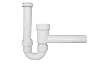 ZEHNDER suchý sifón 5/4" pre ComfoAir 350/550, ComfoFond-L Eco, biela