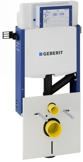 GEBERIT Prvok Kombifix pre závesné WC, 108 cm, s podomietkovou splachovacou nádržkou Sigma 12 cm, pre odsávanie zápachu s externým ventilátorom 110.367.00.5
