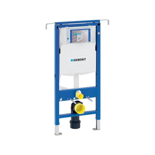 GEBERIT Prvok Duofix pre závesné WC, 112 cm, s podomietkovou splachovacou nádržkou Sigma 12 cm pre upevnenie do bočných stien 111.355.00.5