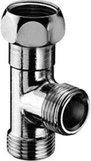 Rohový venti T-kus 3/8"x3/8"x3/8" FMM SCHELL