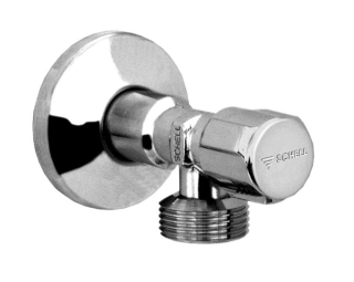 Rohový ventil pračkový 1/2" x 3/4" SCHELL