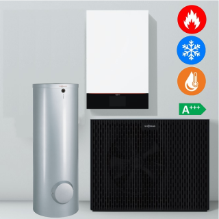 Set tepelné čerpadlo Viessmann Vitocal 250-A (2,6 - 12,0kW) 400V AWO-E-AC-AF 251.A10