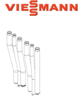 Viessmann pripojovacia sada pre TČ, montáž na omietku nahor