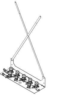 Viessmann montážna pomôcka na omietku 600mm 2C
