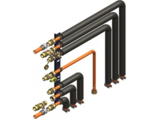 VIESSMANN Pripájacia sada pre inštaláciu na omietku zľava alebo sprava 242-F, ZK04317