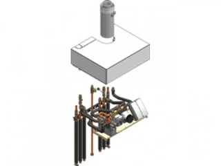 VIESSMANN Nadstavbová sada so zmiešavačom pre Vitodens 242-F, ZK04295