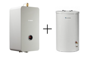 Bosch Tronic Heat 3500 - 4kW + WST 120-5 O + pripojovacia sada
