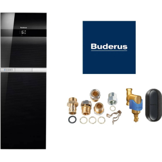 Buderus LOGAMAX PLUS GB 192-25iT T150 S + magnetický odkalovač Logafix 3/4" + sada pripojovacích adaptérov