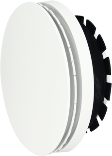 ZEHNDER comfovalve luna S125 tanierový ventil DN125 pre prívod vzduchu, plast, RAL 9003