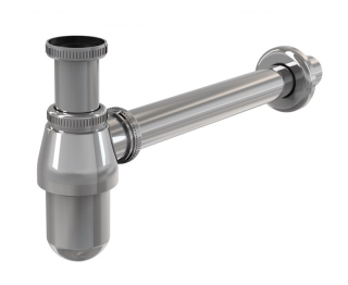 ALCADRAIN A431 Sifón umývadlový kov 32 s prevlečnou maticou 5/4"