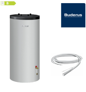 Buderus set Logalux S120 light, striebo so snímačom NTCrný